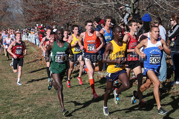 2012NCAA XC-120.JPG - 2012 NCAA D1 Cross Country Championships, November 17, 2012, held in Louisville, KY.